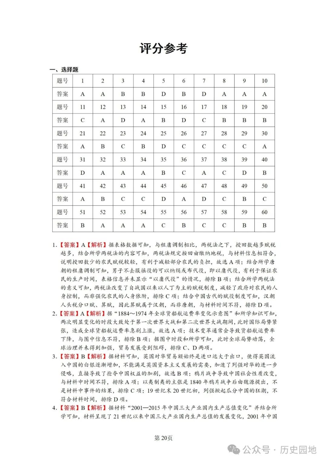 授之以渔 | 2024届高考历史选择题解题技巧和方法:特殊选择题特殊对待【课件+专项训练】 第54张 授之以渔 | 2024届高考历史选择题解题技巧和方法:特殊选择题特殊对待【课件+专项训练】 第54张