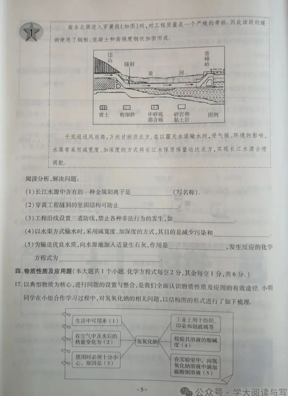 【中考真题】2023年山西省中考化学真题(附答案) 第6张 【中考真题】2023年山西省中考化学真题(附答案) 第6张