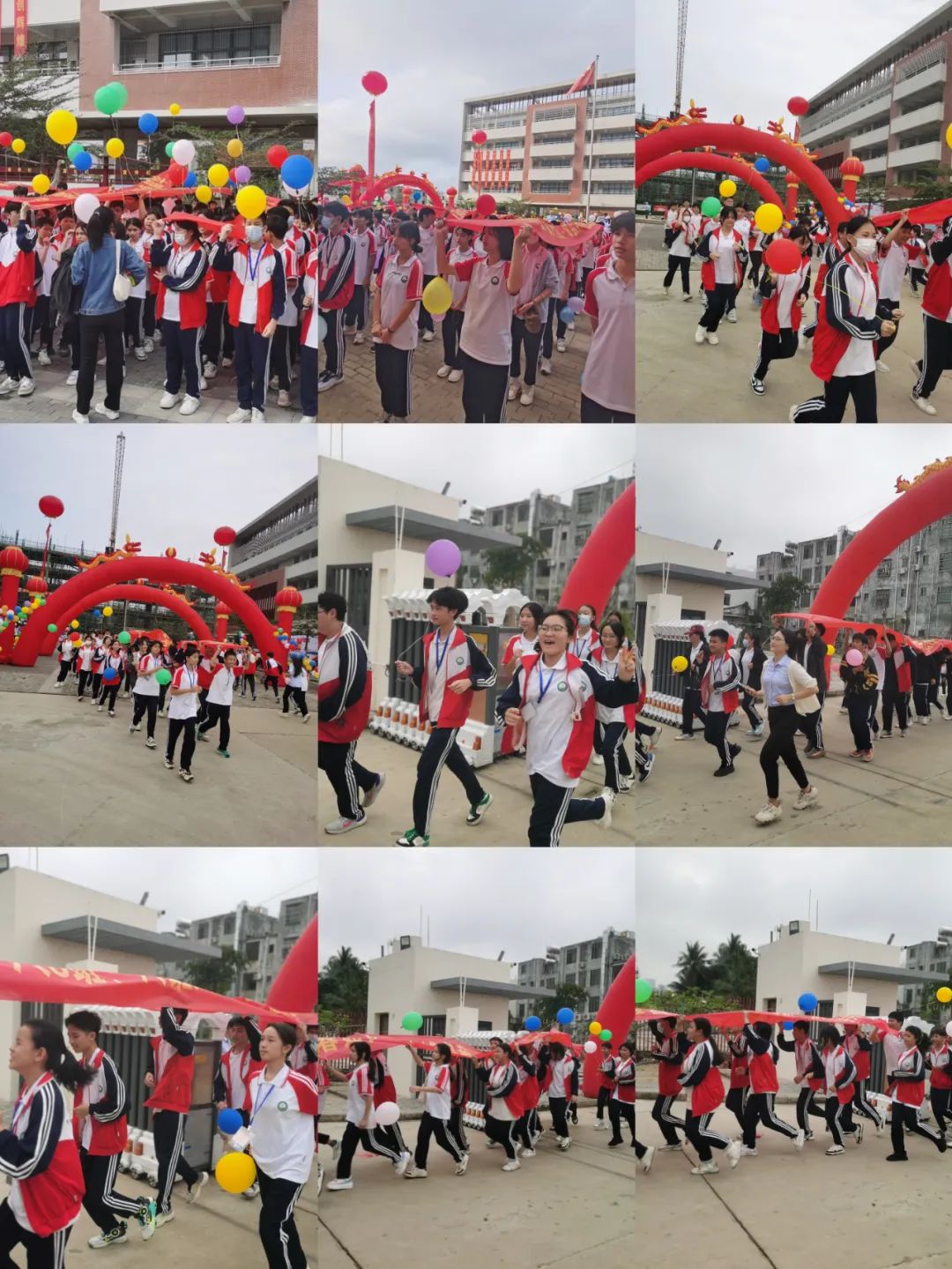 龙行龘龘,林中朤朤,中考必胜——三亚市海棠区林旺中学2024年中考百日誓师大会 第15张