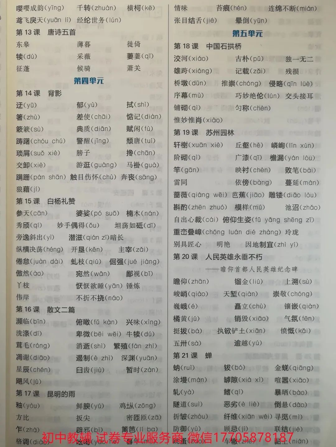 2024全品中考 复习方案 语文 第12张