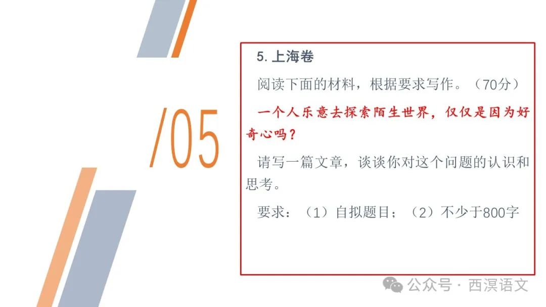 高考作文说理阐释要“接地气” 第15张