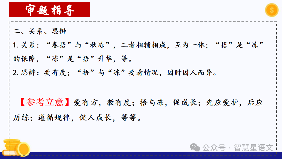 【理型语文•写作专题】|2024高考语文二轮复习——思辨类作文审题指导精品课件 第27张 【理型语文•写作专题】|2024高考语文二轮复习——思辨类作文审题指导精品课件 第27张