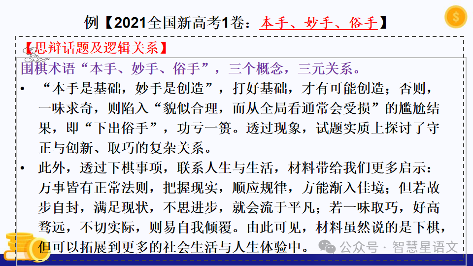 【理型语文•写作专题】|2024高考语文二轮复习——思辨类作文审题指导精品课件 第38张 【理型语文•写作专题】|2024高考语文二轮复习——思辨类作文审题指导精品课件 第38张
