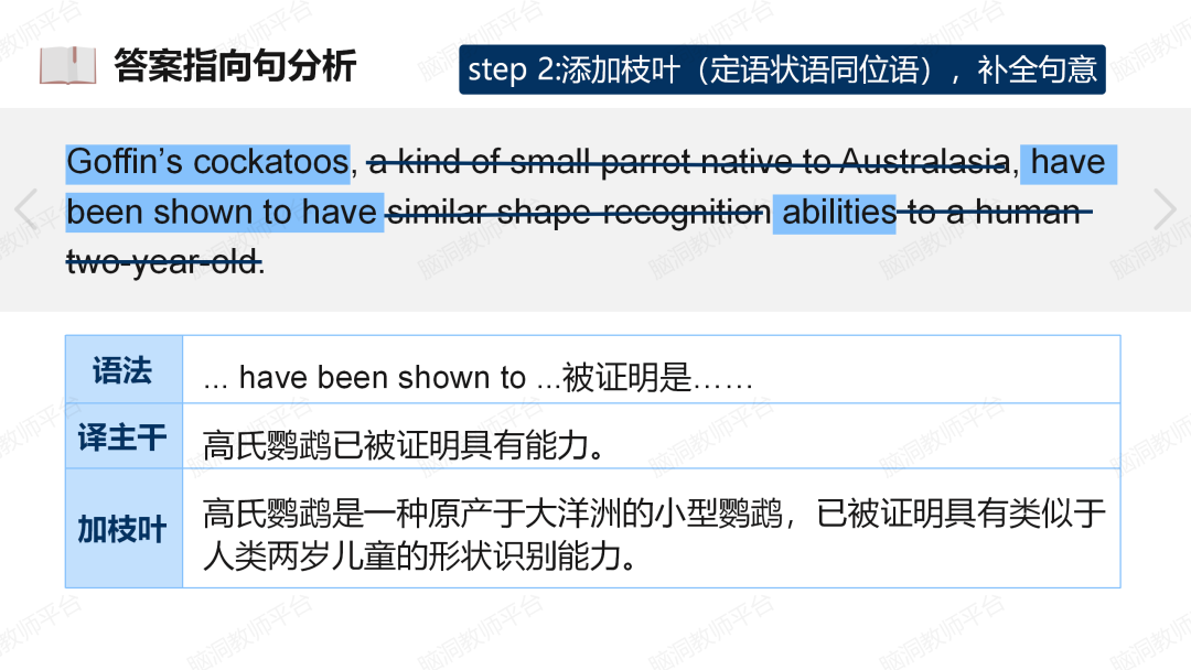 2024年高考说明文抢分课件: 用3步法|鱼骨法|词汇复现巩固, 克服最难的阅读题! 第31张 2024年高考说明文抢分课件: 用3步法|鱼骨法|词汇复现巩固, 克服最难的阅读题! 第31张