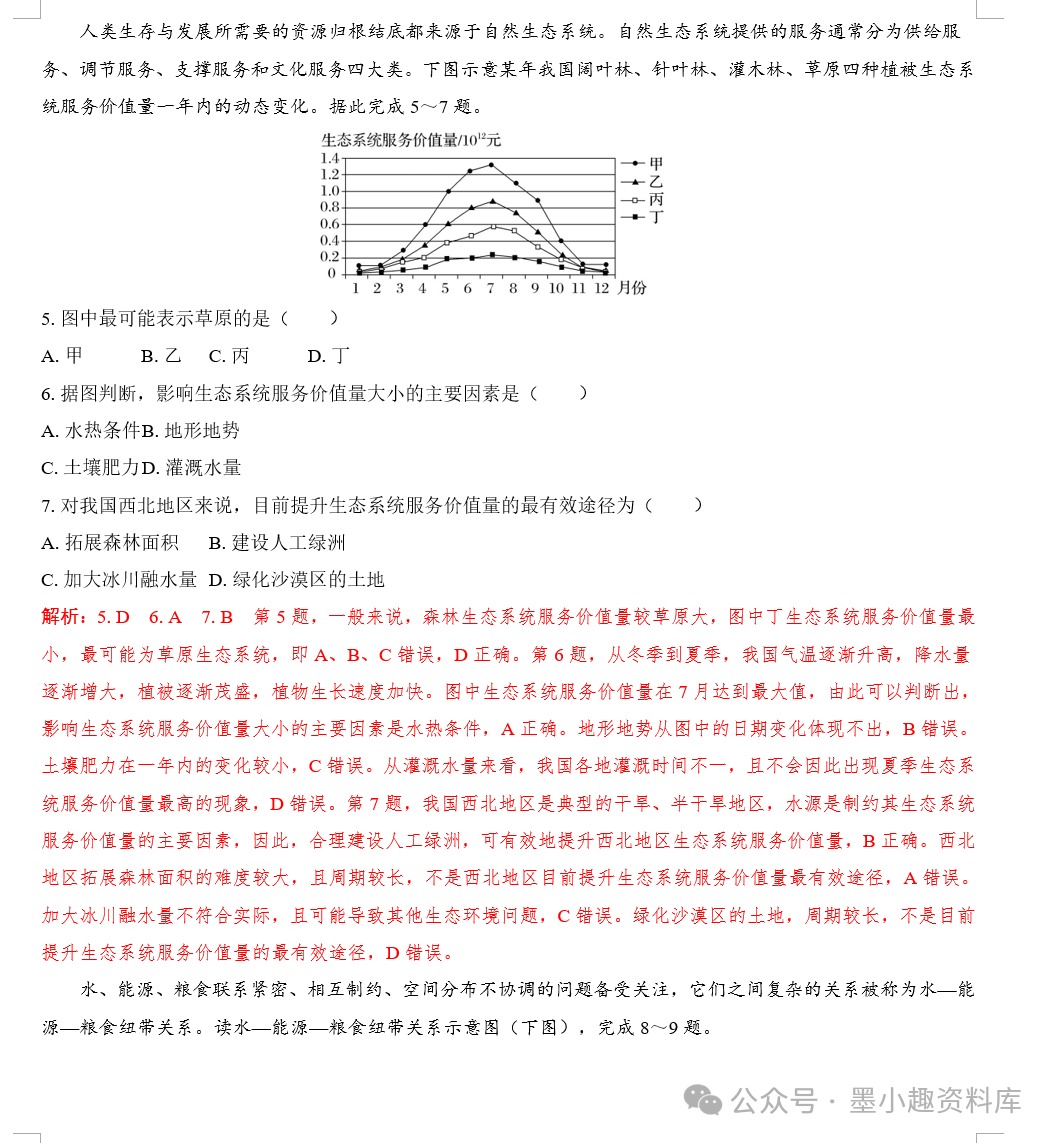 2024版高考地理总复习新教材版第四辑选择性必修第三册(共148页word版) 第26张