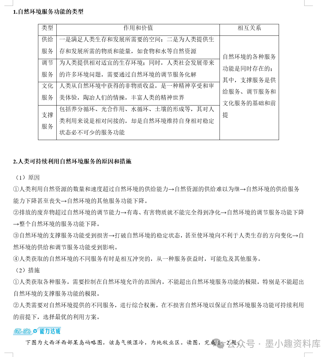 2024版高考地理总复习新教材版第四辑选择性必修第三册(共148页word版) 第13张