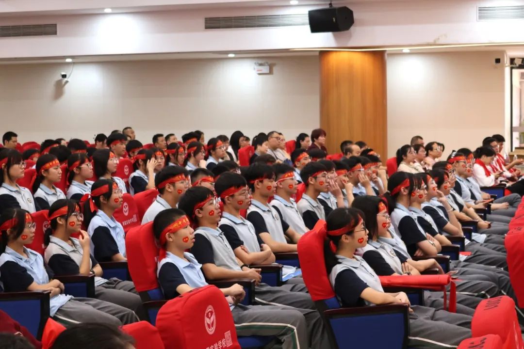 燃!中考必胜!百日冲刺誓师大会点燃梦想之火 第26张