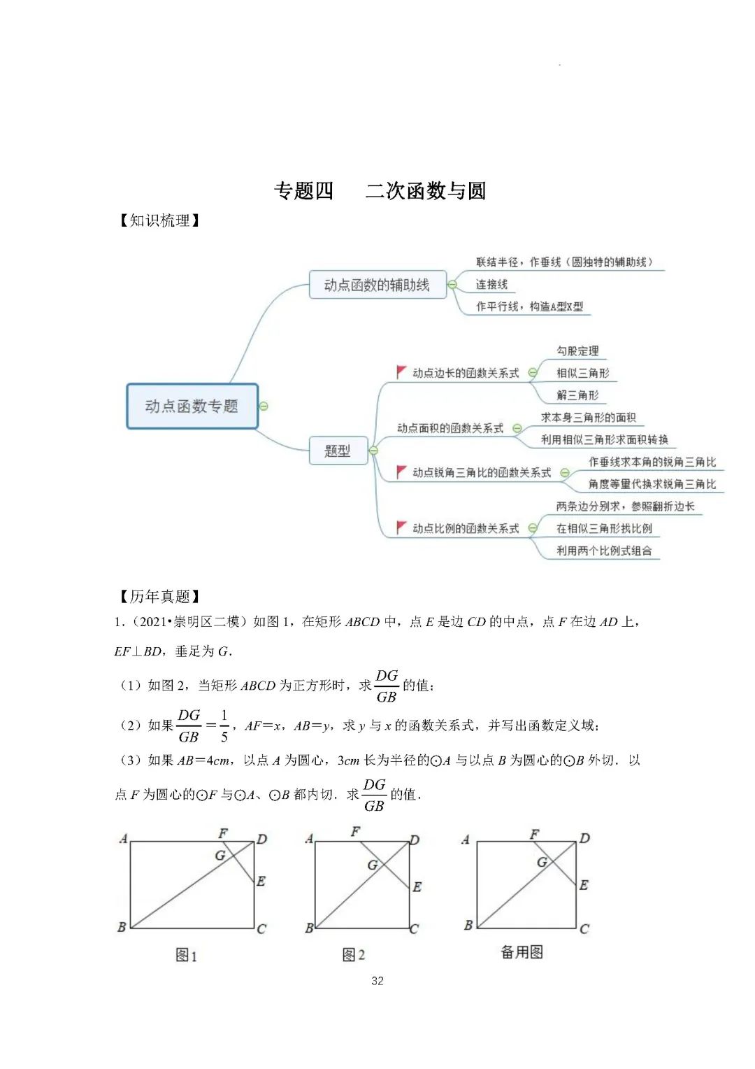 二模冲刺 | 近5年中考二模数学压轴题汇编解析,附知识点梳理 第8张 二模冲刺 | 近5年中考二模数学压轴题汇编解析,附知识点梳理 第8张
