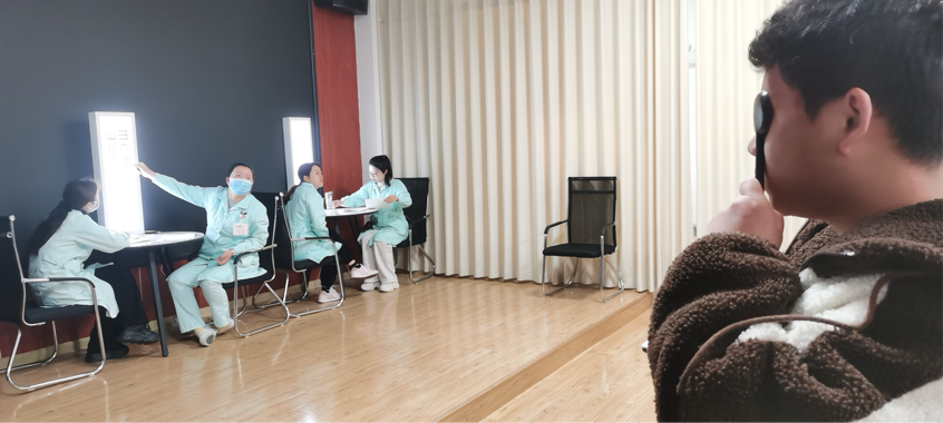 助力高考,为梦护航——铜陵市财经学校圆满完成2024年高考体检工作 第4张