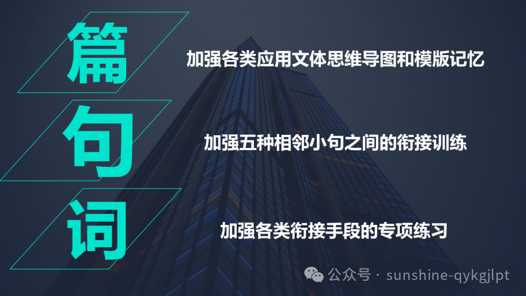 高考英语二轮备考语篇衔接策略 第16张
