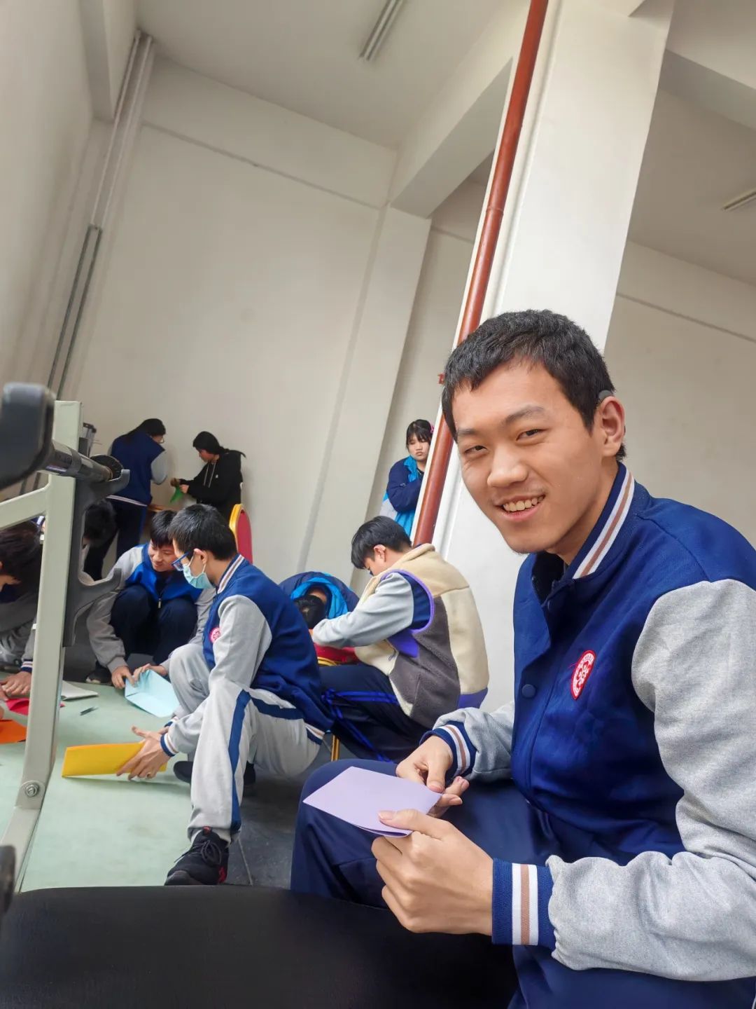 减压赋能,笑迎高考——市特教学校聋教育部职三年级举行高考前减压团体辅导活动 第4张