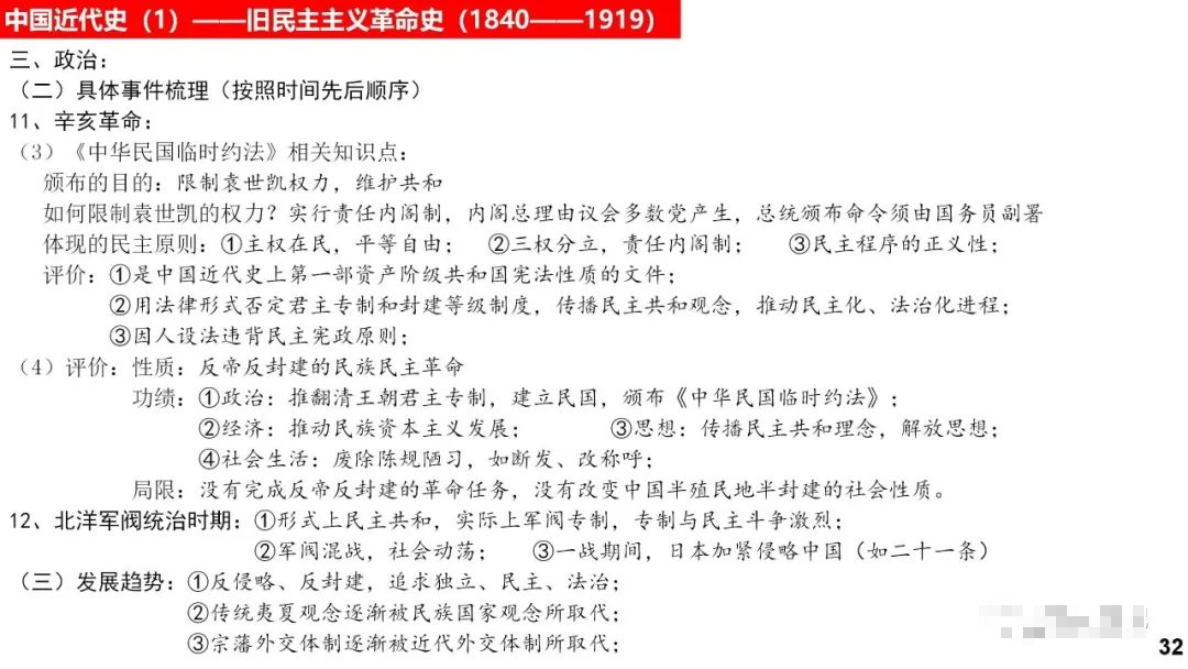 高考历史 |《中外历史纲要(上)》知识卡片汇总! 第32张