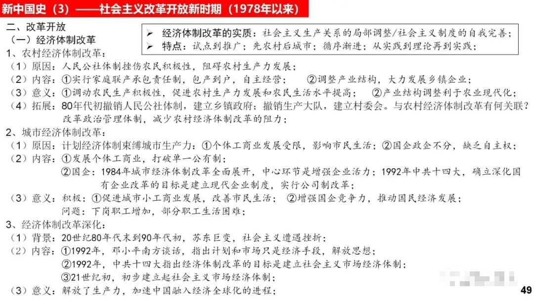 高考历史 |《中外历史纲要(上)》知识卡片汇总! 第49张
