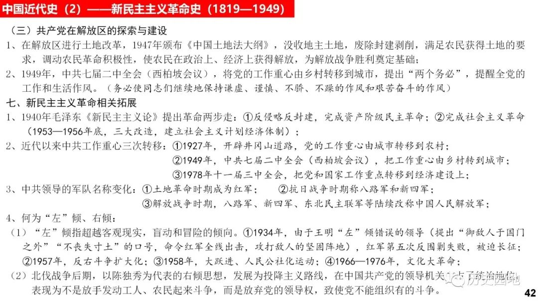 高考历史 |《中外历史纲要(上)》知识卡片汇总! 第42张