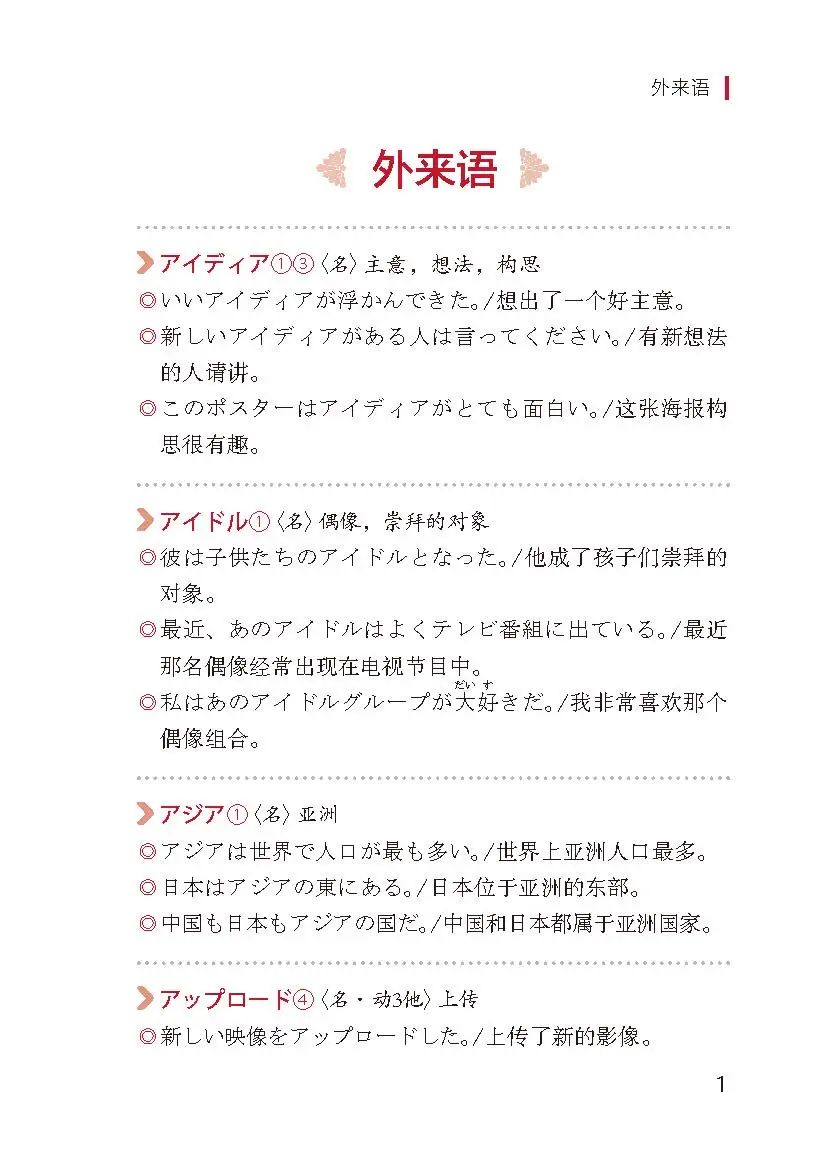 新书速递 | 《新高考日语必备词汇释义手册》 第4张