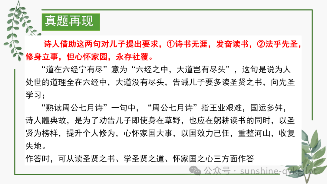 高考语文阅读情境化题型探究 第11张