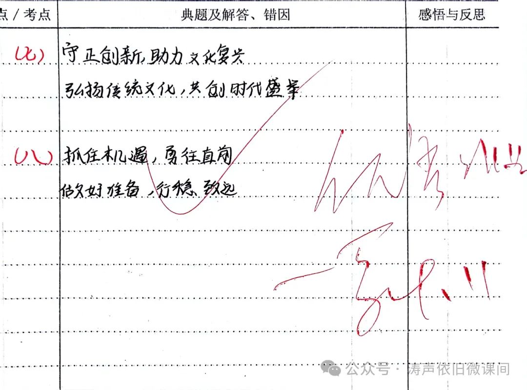 2024高考倒计时第55天:三考一冲第一阶段优秀笔记展览.向着高考,我们加油! 第18张 2024高考倒计时第55天:三考一冲第一阶段优秀笔记展览.向着高考,我们加油! 第18张