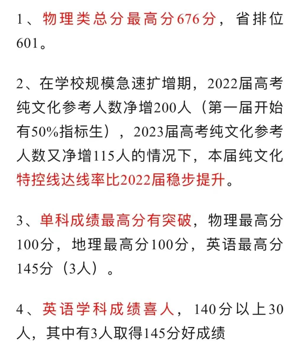 深圳部分30大高中2023高考升学率 第8张