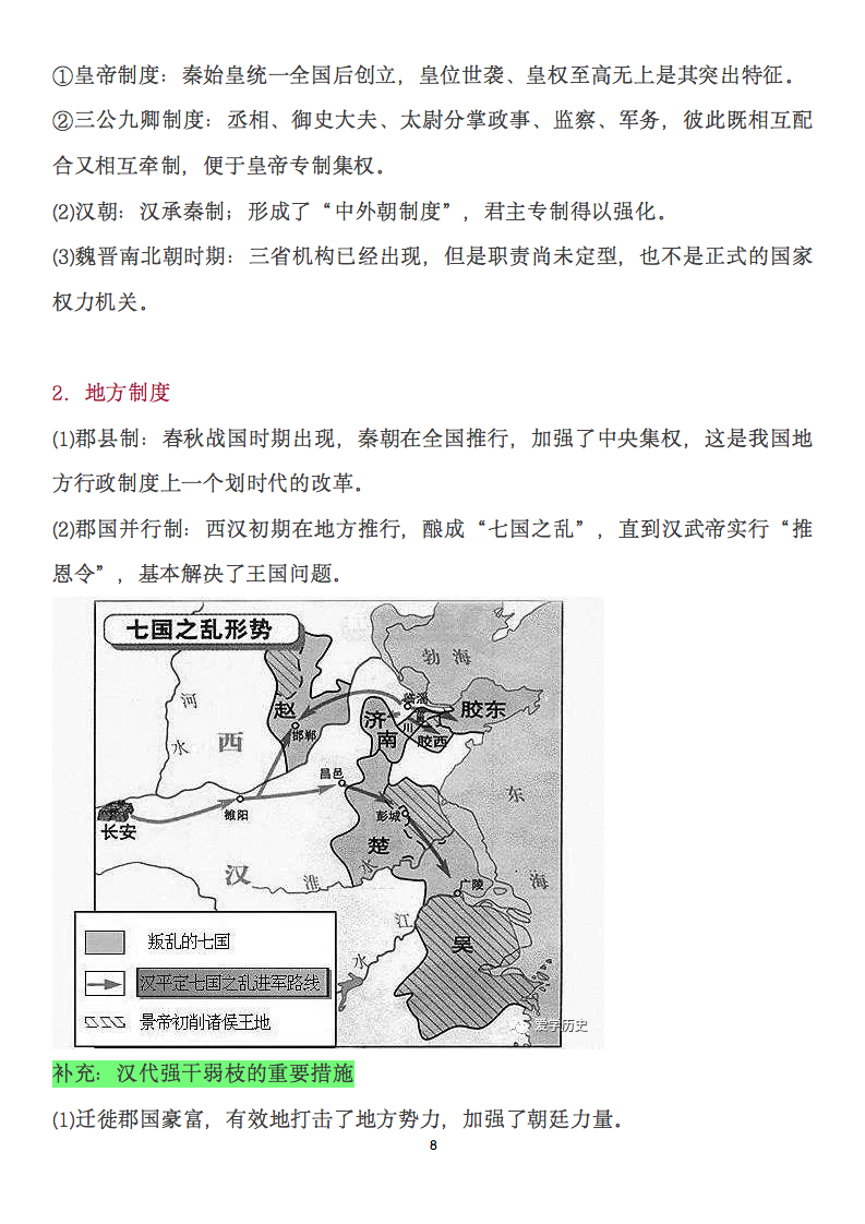 高考历史图文详解必考阶段特征(162页),从中国史到世界史 第9张