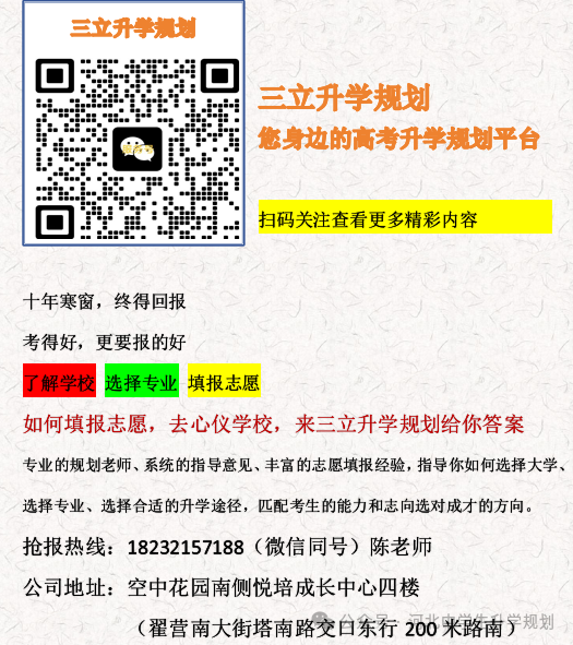 高考志愿为什么要提前规划 第6张 高考志愿为什么要提前规划 第6张