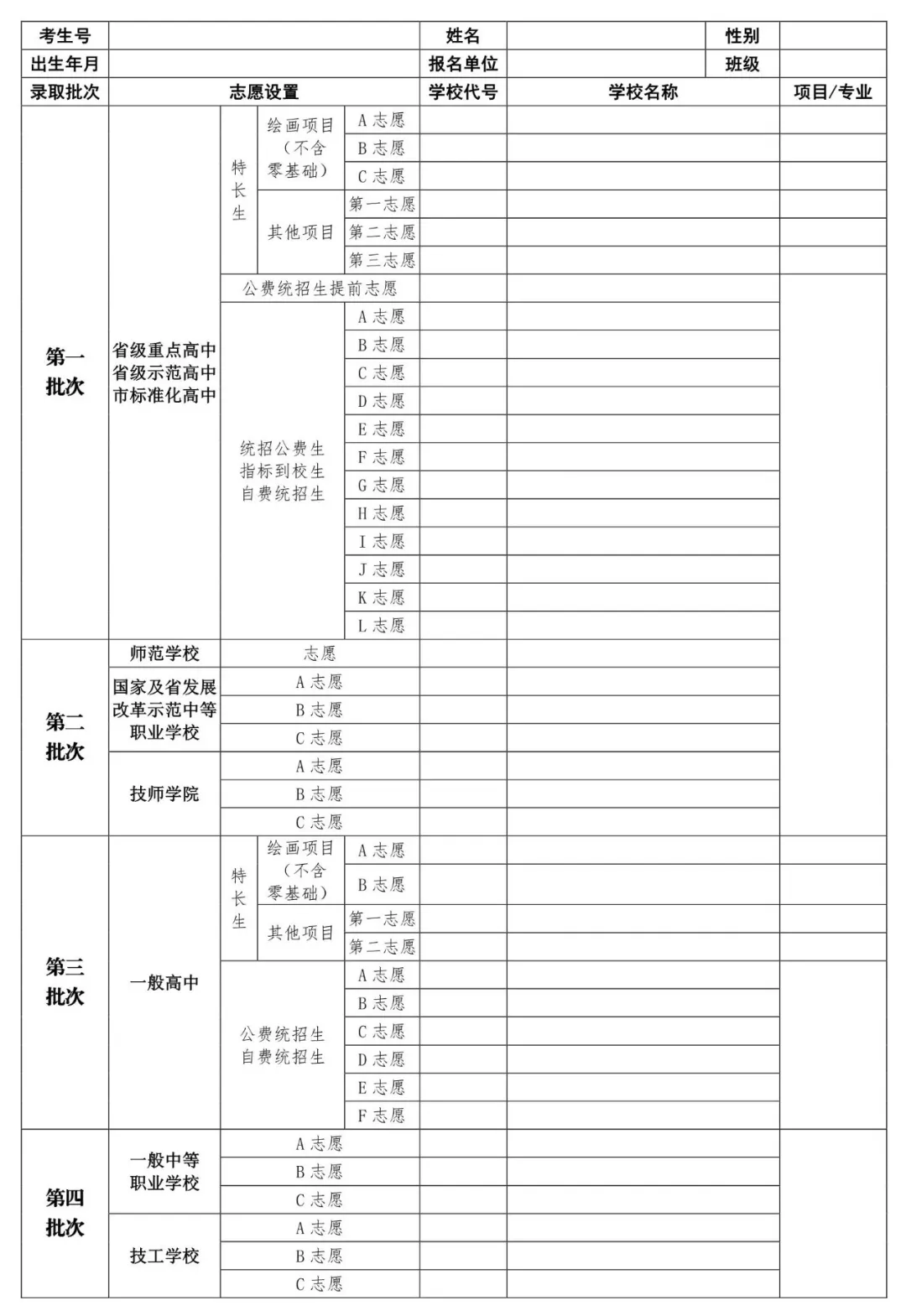 中考|省模、市模具体安排及中考志愿填报注意事项!收藏! 第4张