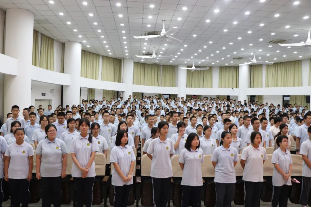 桃李春风凌云志,决胜生地“小中考”———漳州康桥学校八年级“小中考”誓师大会纪实 第10张
