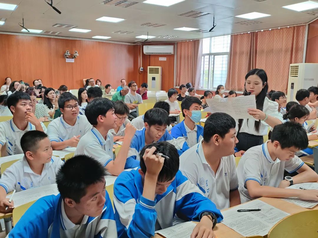 聚焦中考,共研备考策略——三亚市吉阳区陈传玲名师工作室、初中英语学科教研中心组联合开展中考英语备考研修活动 第6张 聚焦中考,共研备考策略——三亚市吉阳区陈传玲名师工作室、初中英语学科教研中心组联合开展中考英语备考研修活动 第6张