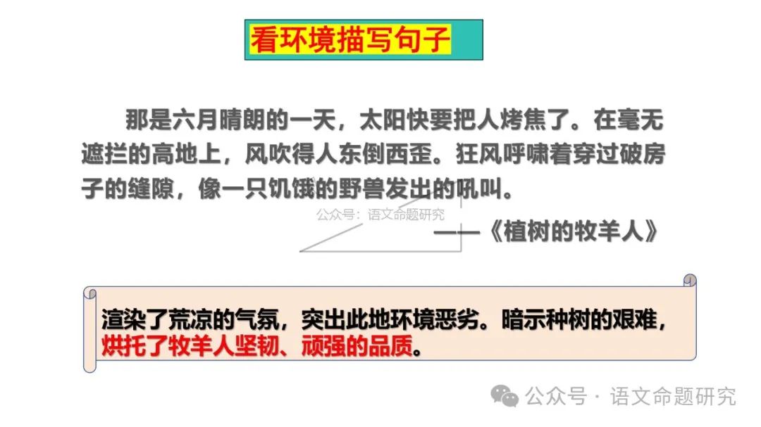 中考复习专题|记叙文阅读:人物形象分析(PPT22张) 第15张