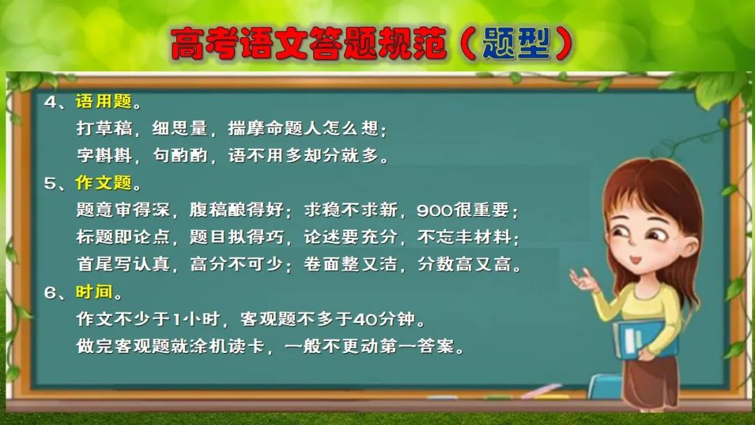 【微总结】高考语文解题指导(2024版) 第15张