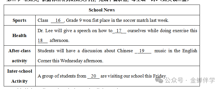 九年级中考押题卷4:语、数、英 第2张