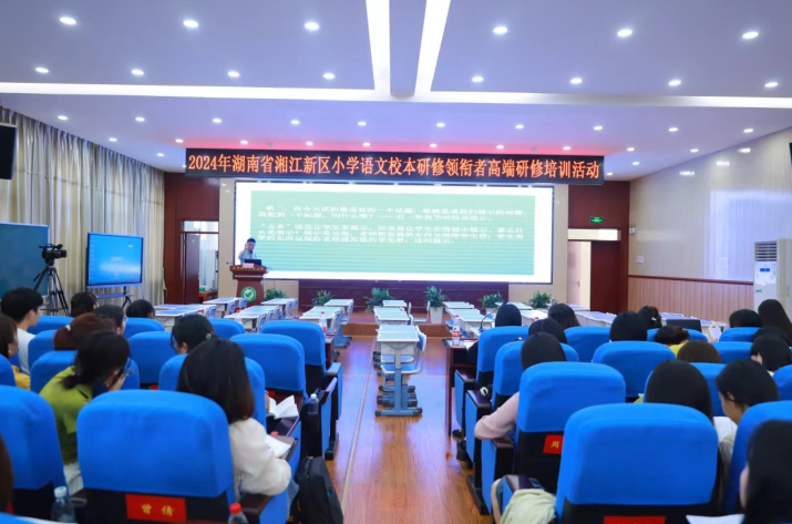 湖南省湘江新区小学语文校本研修领衔者高端研修课堂观摩活动在九华和平科大小学隆重举行 第1张
