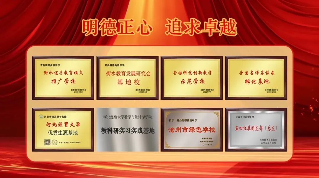 祈福高考  放飞梦想丨青县明德中学高三高考许愿祈福仪式 第31张