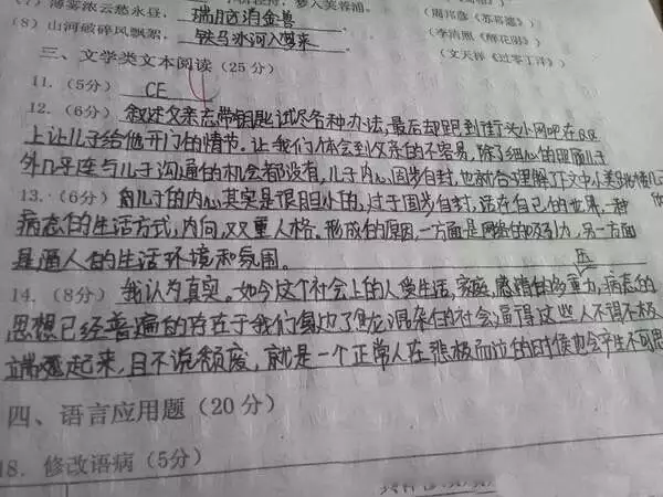 中考试卷扫描后啥样?评卷误差咋回事?注意这些多得20分!(转给学生) 第21张 中考试卷扫描后啥样?评卷误差咋回事?注意这些多得20分!(转给学生) 第21张