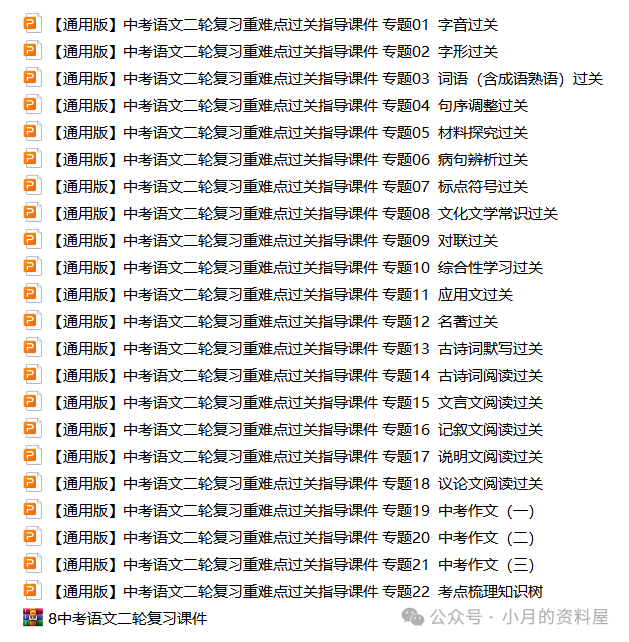 中考语文复习 第7张