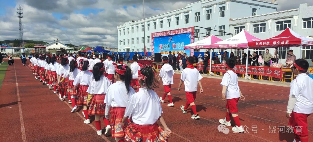饶河农场中心小学举行第二十九届学生运动会 第2张