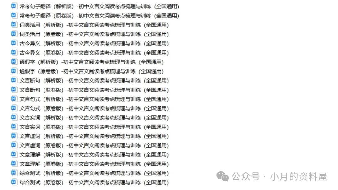 中考语文复习 第13张