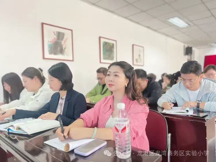 培|教有所得 研有所获——商务区实验小学部分教师代表参加龙港区语文核心团队观摩课活动 第3张