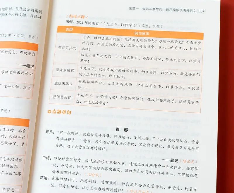 中考满分作文模板!8大作文主题全覆盖,154个速用模板,考什么都不怕了! 第9张 中考满分作文模板!8大作文主题全覆盖,154个速用模板,考什么都不怕了! 第9张