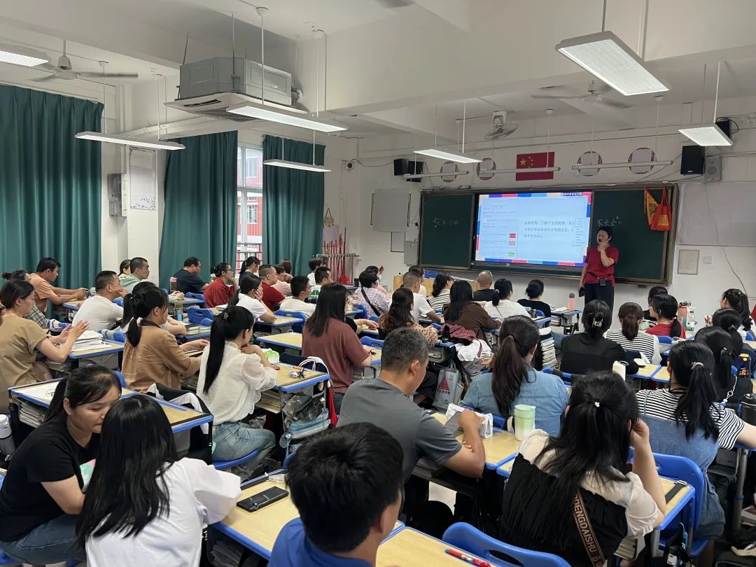 【冲刺中考】携手共进,冲刺中考——莆田九中2024届九年级举行中考冲刺阶段家长会 第10张