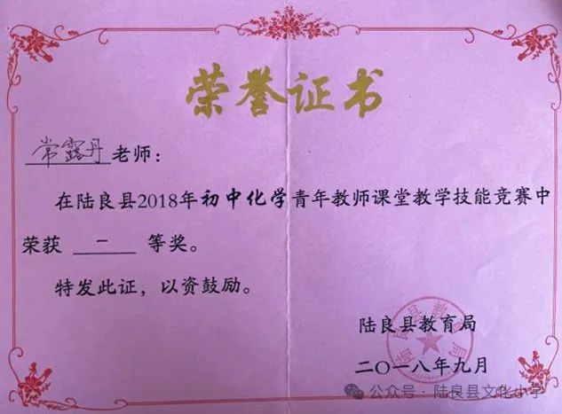 点亮智慧之灯  筑梦数学未来—— 文化小学数学教师常露丹教育工作纪实 第8张