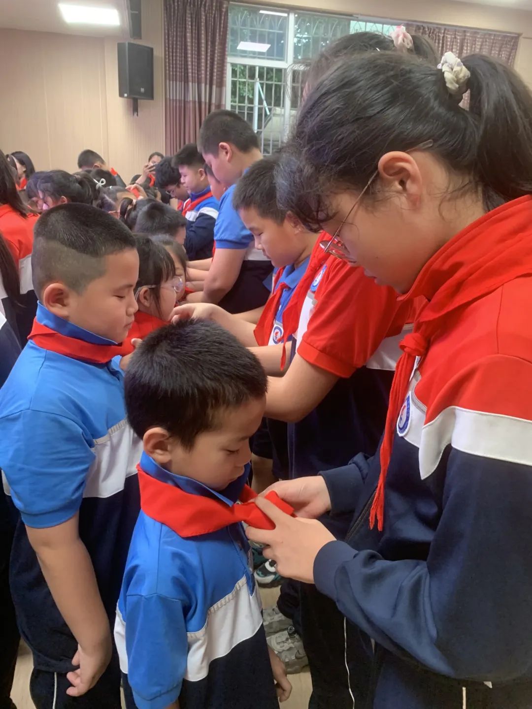 红领巾爱祖国  争做儒雅少年——高浦小学少先队新队员入队仪式 第50张