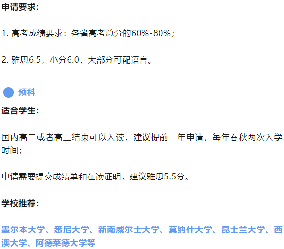 高考,国内大学不是唯一出路!本科留学申请全方案 第37张