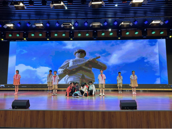 童心向祖国·强国好少年——睢阳区胜利小学庆“六一”文艺汇演(三年级篇) 第6张