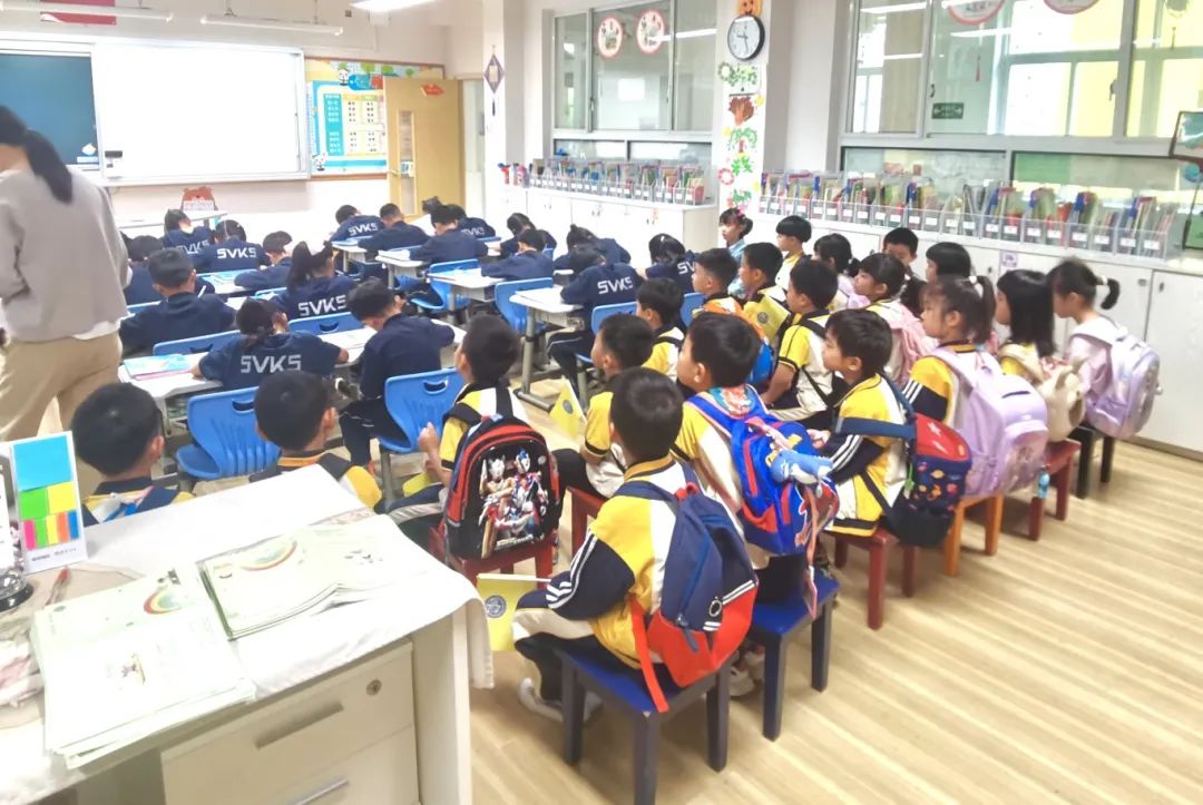 你好,小学——大班幼儿参观小学活动 第37张