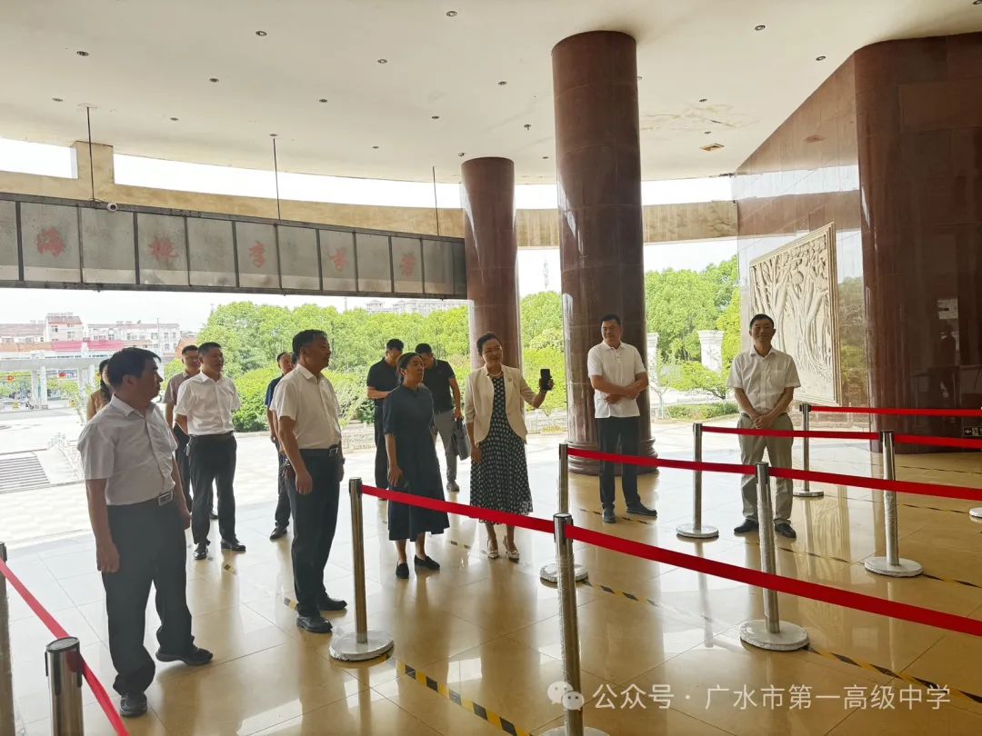 省教育厅莅临广水一中检查指导高考中考筹备工作 第2张