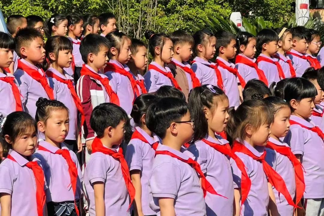 【幼小衔接】“趣”见小学,筑梦成长——紫薇幼儿园大班组入队仪式体验活动 第36张
