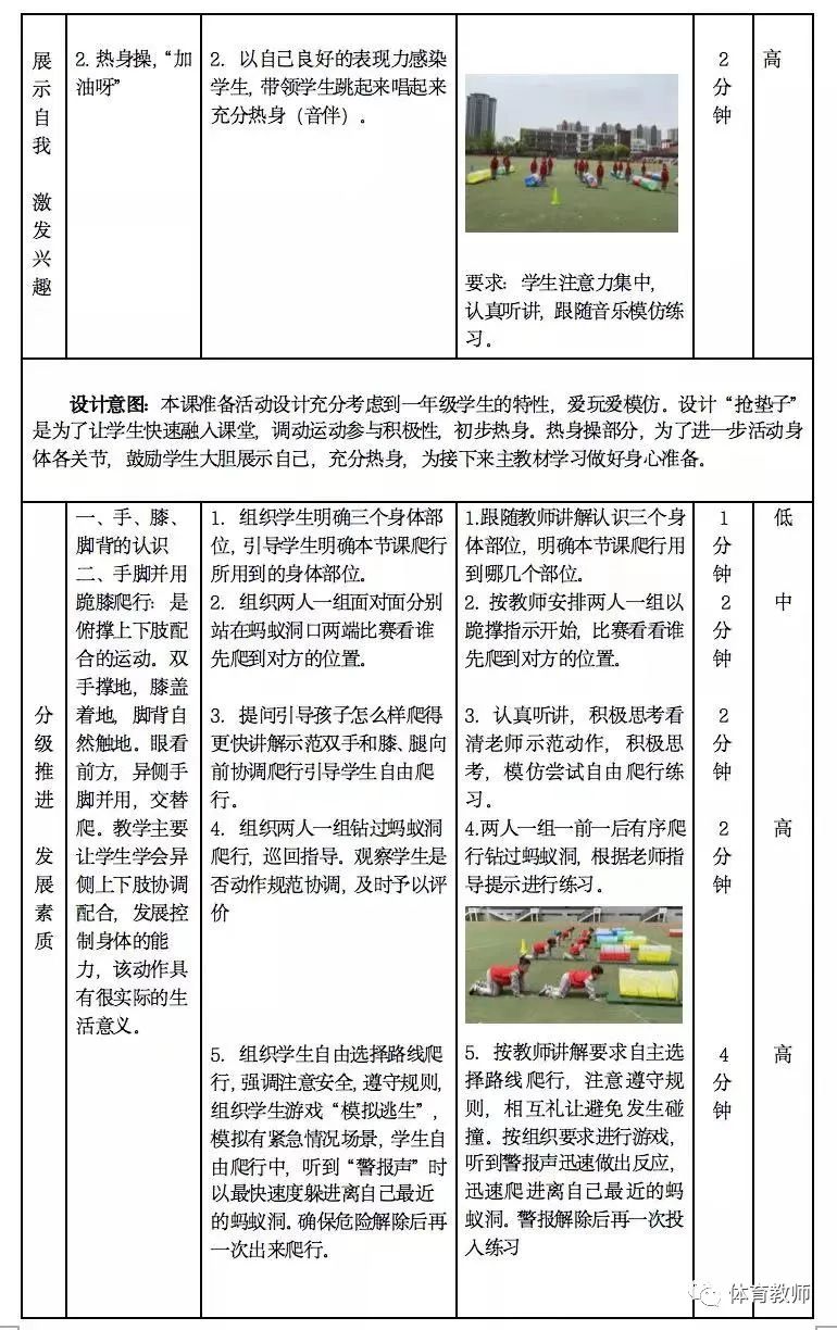【体育教案】小学到高中的省级评比教案(部分word版可修改) 第9张