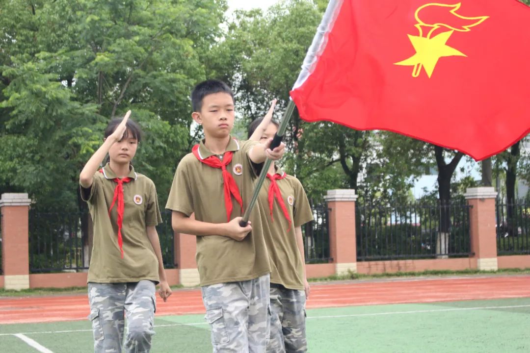 石城县第五小学“红领巾 爱祖国”新队员分批入队仪式 第21张