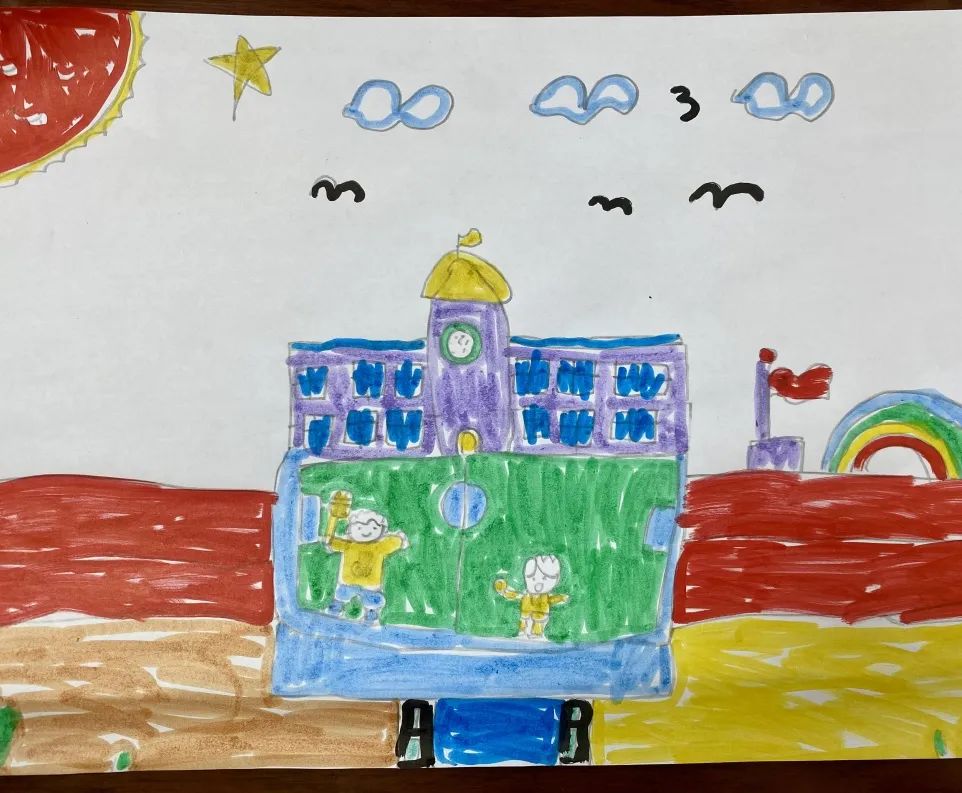 幼小衔接|初探小学 礼遇成长——大孟庄镇第二幼儿园幼小衔接活动之小学初体验 第3张