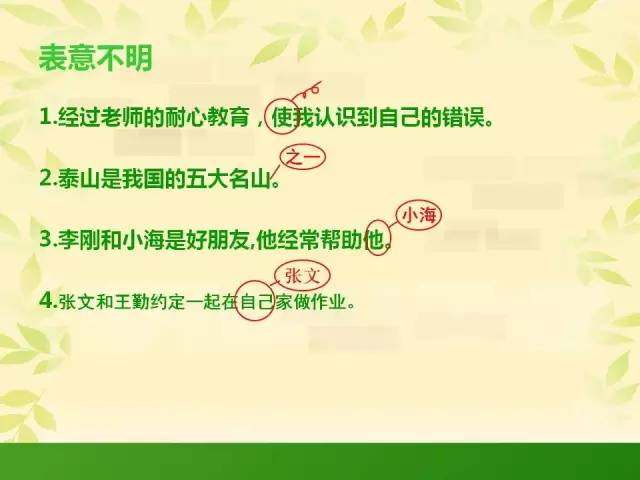 小学语文修改病句总攻略,熟练掌握,作文提高N个台阶! 第18张